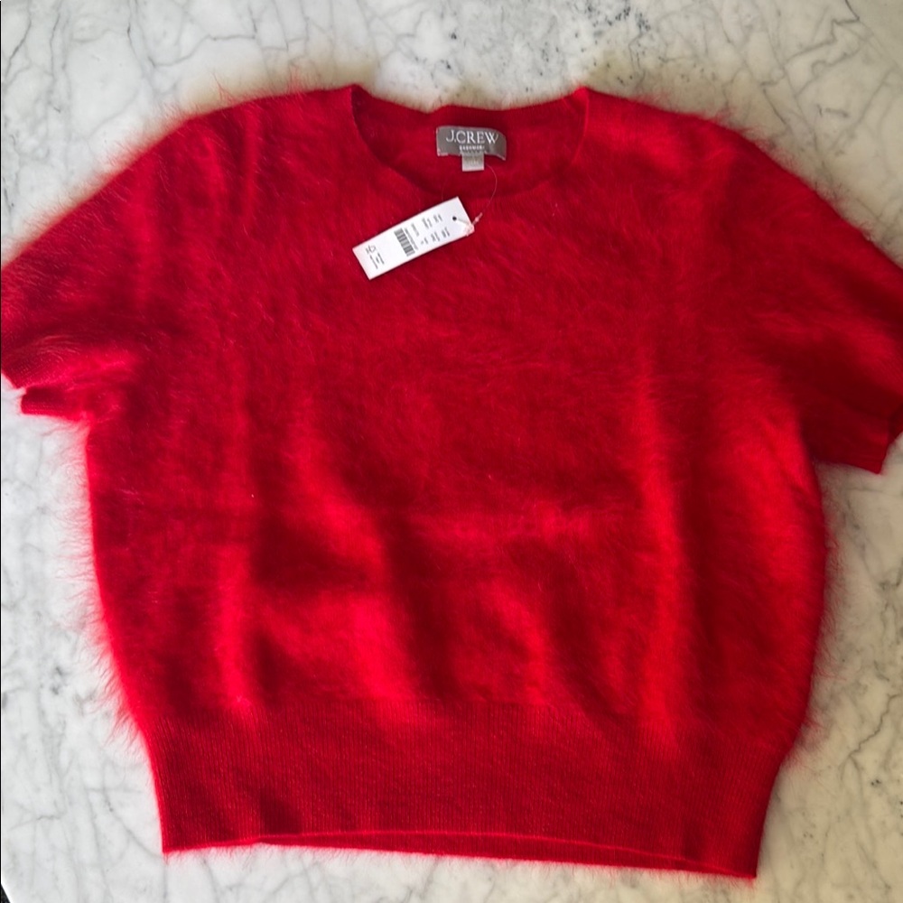 J. Crew Women's Brushed Cashmere Crew Neck Sweater NWT